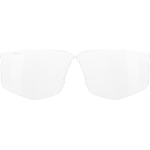 Brilles Uvex axos set black matt / mirror silver