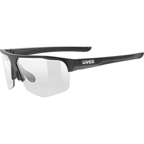 Brilles Uvex axos set black matt / mirror silver