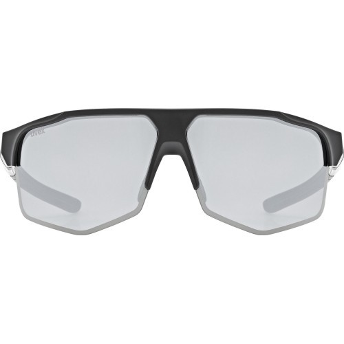 Очки Uvex axos set black matt / mirror silver