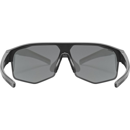 Brilles Uvex axos set black matt / mirror silver
