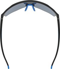 Brilles Uvex axos set black mat / mirror blue
