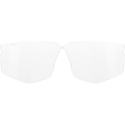 Uvex axos set black matt / mirror blue glasses