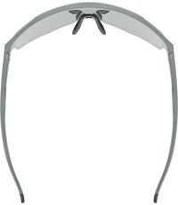 Brilles Uvex axos set grey matt / mirror silver