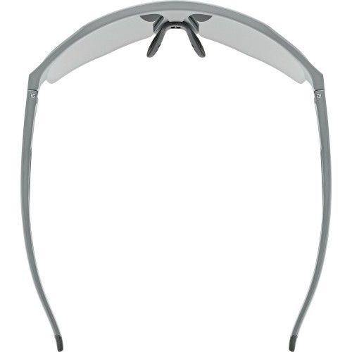 Brilles Uvex axos set grey matt / mirror silver