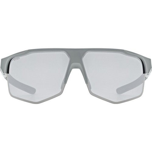 Brilles Uvex axos set grey matt / mirror silver
