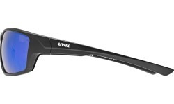 Brilles Uvex Sportstyle 230 black mat / mirror green