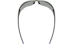 Очки Uvex Equate black-blue matt / mirror blue