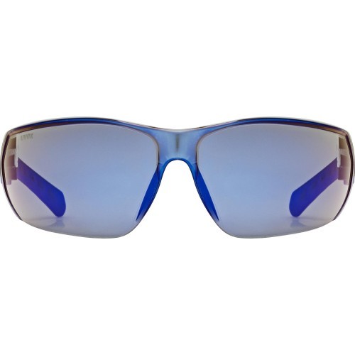 Brilles Uvex Equate black-blue matt / mirror blue