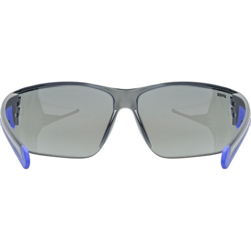 Brilles Uvex Equate black-blue matt / mirror blue