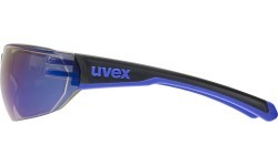 Очки Uvex Equate black-blue matt / mirror blue