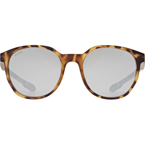 Uvex LGL 54 glasses havanna matt / litemirror silver