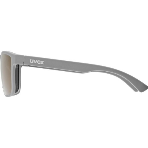 Uvex Rookie Glasses Grey Matt / Mirror Blue