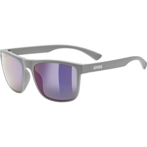 Uvex Rookie Glasses Grey Matt / Mirror Blue