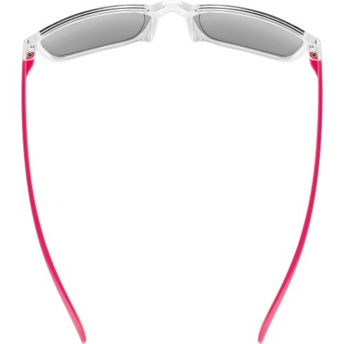 Brilles Uvex Rookie, clear-pink / mirror pink