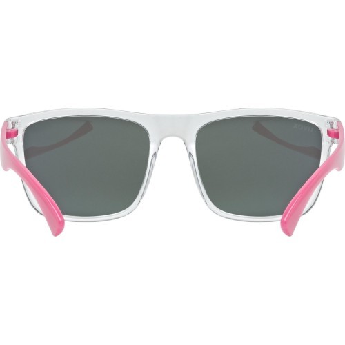 Brilles Uvex Rookie, clear-pink / mirror pink