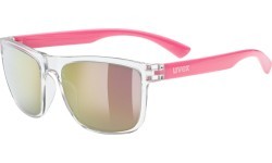 Очки Uvex Rookie, clear-pink / mirror pink