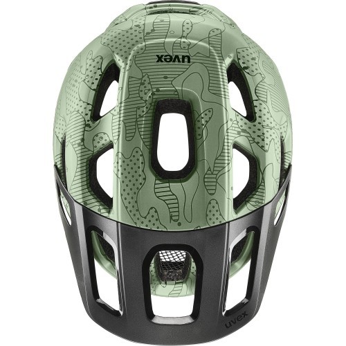 Шлем Uvex react jr. moss green altimeter matt