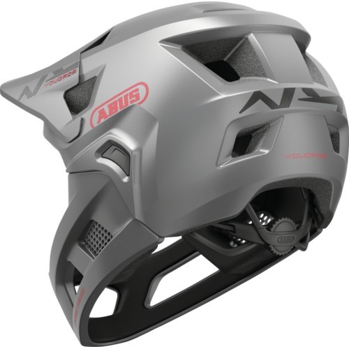 Abus YouDrop FF Ti Helmet Silver