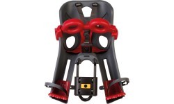 Bellelli Freccia B-fix front child bike seat, dark grey