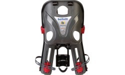 Bellelli Freccia B-fix front child bike seat, dark grey
