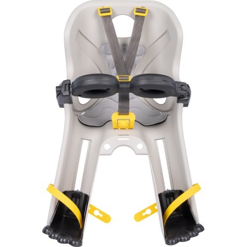 Bellelli Freccia B-fix front child bike seat, silk grey