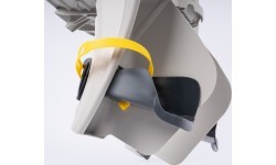 Bellelli Mr Fox B-fix frame-mounted child bike seat silk grey