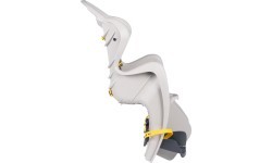 Bellelli Mr Fox B-fix Relax frame-mounted child bike seat, silk grey