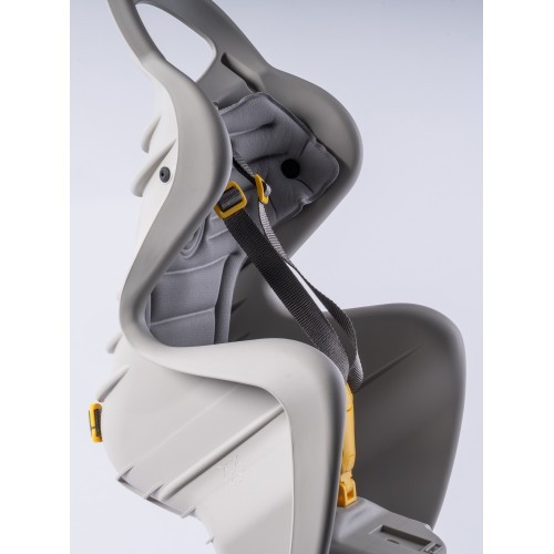 Bellelli Mr Fox rear-mounted child bike seat, silk grey