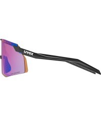 Uvex pace stage CV black matt / mirror blue glasses