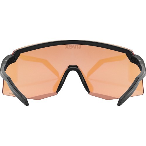 Uvex pace stage CV black matt / mirror blue glasses