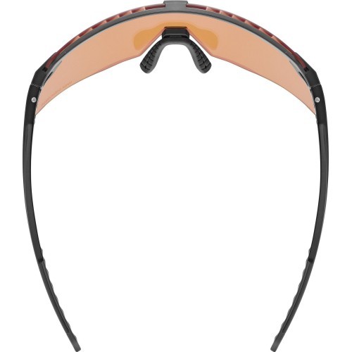 Uvex pace stage CV black matt / mirror blue glasses