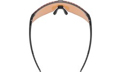 Brilles Uvex pace stage CV black matt / mirror blue