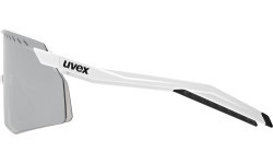 Uvex Pace Stage Glasses White Matt / Mirror Silver