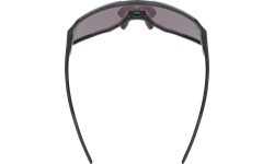 Uvex Sequenze CV sunglasses, black matt / mirror silver