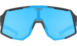 Brilles Uvex Sequenze black matt / mirror blue