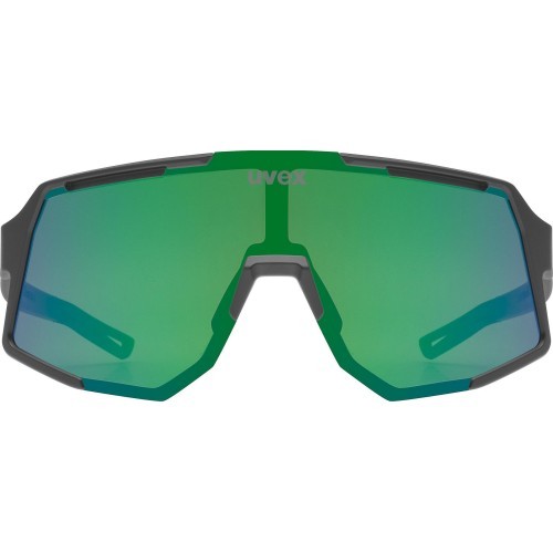 Brilles Uvex sequenze black matt / mirror green