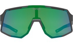 Brilles Uvex sequenze black matt / mirror green