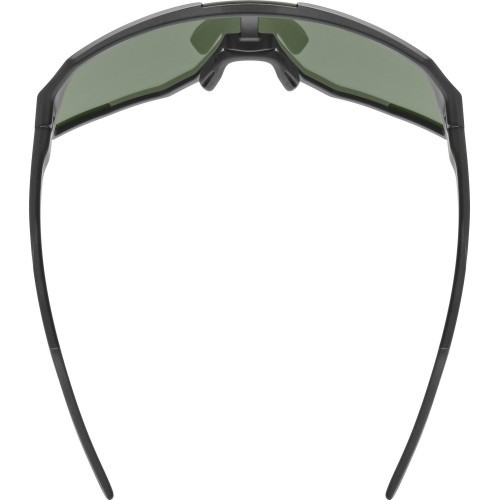 Очки Uvex sequenze black matt / mirror green