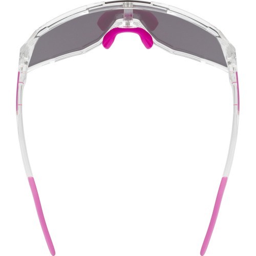 Uvex Sequenze brilles, clear / mirror pink