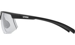 Uvex aerios V glasses black matt / smoke