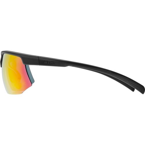 Brilles Uvex aerios black matt / mirror red