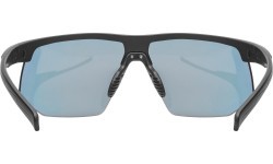 Glasses Uvex aerios black matt / mirror red