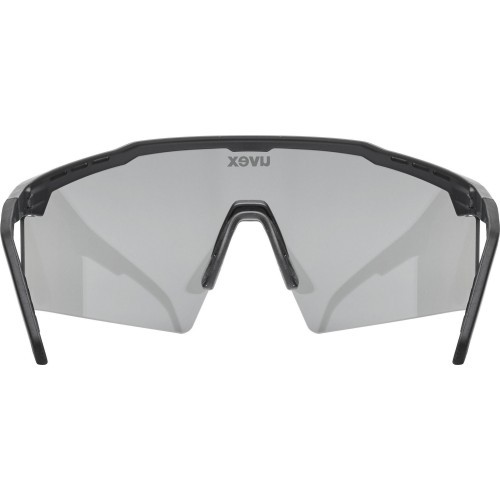 Очки Uvex Flowline, black matt / mirror silver