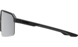 Brilles Uvex ramp black matt / mirror silver