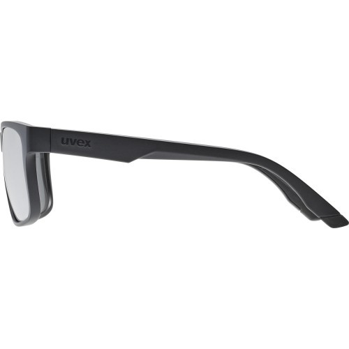 Brilles Uvex Poise black matt / mirror silver