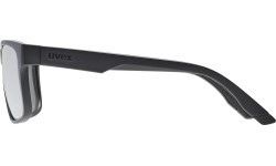 Очки Uvex Poise black matt / mirror silver