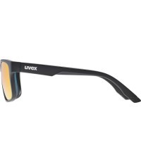 Brilles Uvex Poise black matt / mirror red