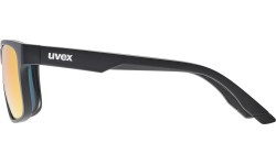 Очки Uvex Poise black matt / mirror red