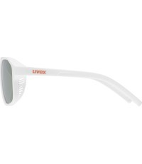 Uvex Cosmic White Matt / Mirror Red Glasses