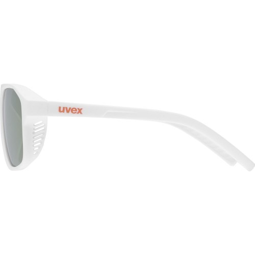 Brilles Uvex cosmic white matt / mirror red